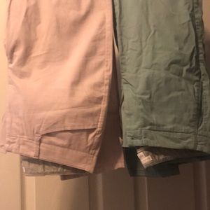 2 pairs of J Jill sz 6 live in pants blue/lavender